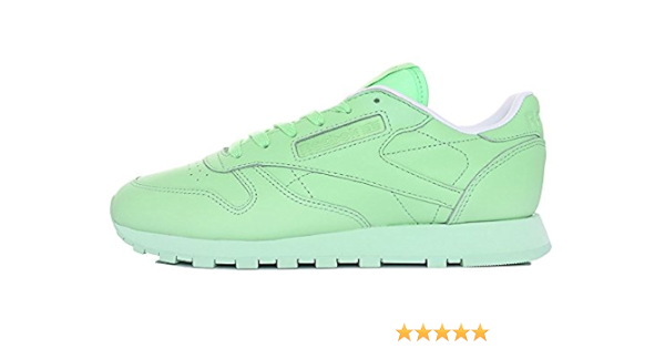mint green reebok classics