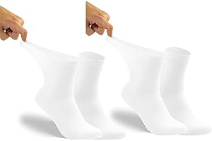 RS. Harmony Women's Vein Health Socks Extra Wide Stretchy Waistband