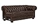Produktbild Massivum Chesterfield Sofa Modul 3-Sitzer AL rechts Zusammensetzbar, Leder, braun, 95 x 188 x 79 cm