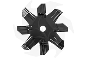 Bazargiusto - Testina disco lama coltello per decespugliatore macinone alleggerito per rovi canne sterpaglie