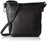  edc by Esprit Accessoires Damen Ravenna Shldbag Schultertasche, Schwarz (Black), 9x27x22 cm