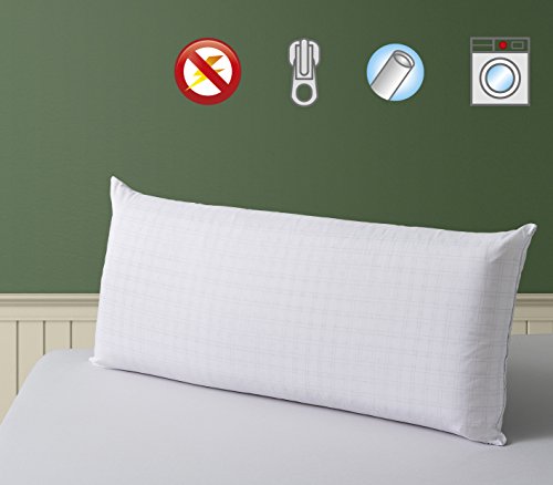 SAVEL, Almohada Antiestres con Doble Funda, Firmeza media,90x40cm