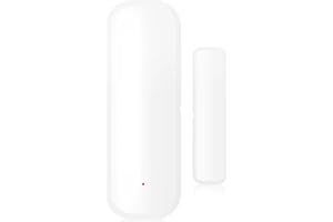 URPIZY Tuya Capteur de porte WiFi/pour capteur de porte Zigbee, détecteur de porte intelligent Tuya, détecteurs d'ouverture/fermeture de porte intelligente pour maison intelligente, télécommande par