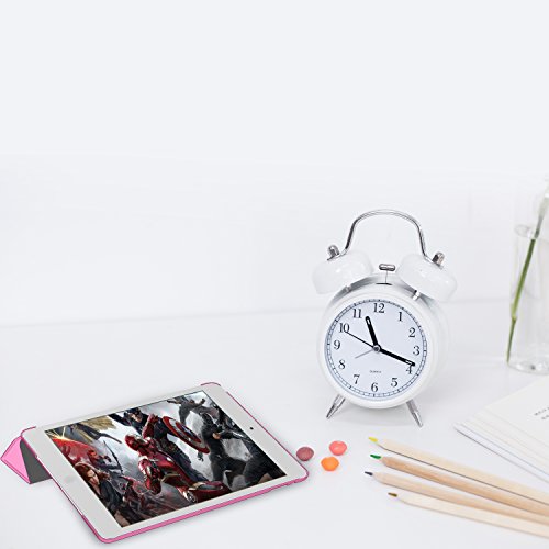 iPad mini Hülle, JETech Slim Fit iPad mini 1 2 3 Hülle Schutzhülle Etui Tasche mit Ständer Funktion und Eingebautem Magnet für Einschlaf/Aufwach für Apple iPad mini, iPad mini 2 und iPad mini 3 (Rosa) - 7