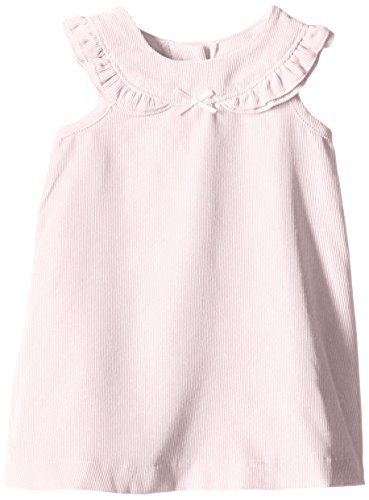 United Colors of Benetton Baby-Girls Collar Cord Dress, Pale Pink, 6 to 9 months (Manufacturer Size: 68 cms)