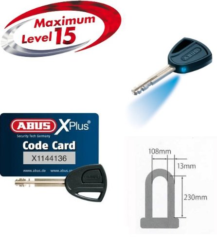 Abus Granit X-Plus 54 Bügelschloss 54/160 HB 230 - 3