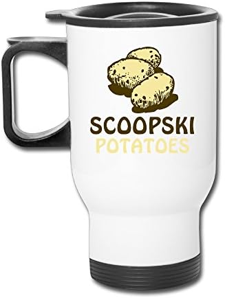 Personality SCOOPSKI POTATOES Funny Clipart Proof Mug-Travel Mugs.