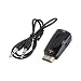 Produktbild HDMI Stecker auf VGA Buchse Konverter Adapter mit Audio Kabel für PC HDTV + 3,5 mm AV Audio Kabel für PC Schwarz