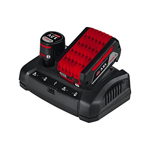 Bosch Professional GAX 18V-30 - Cargador de baterías doble