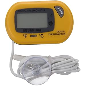 SODIAL(R) Digitales LCD Wasser Thermometer fuer Aquarium Terrarium -50~+70 Grad