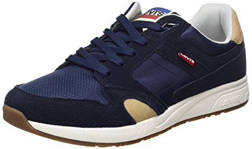Levis Footwear and Accessories Sutter, Zapatillas para Hombre, Azul (Navy Blue 17), 40 EU