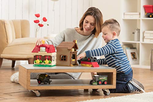 Dickie Toys 203818000 Happy Farm House, Bauernhof, Set für Kinder ab 1 Jahr, Traktor, mit Tieren, Licht & Sound, Mehrfarbig - 12