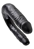 King Cock Black Small Double Trouble Dildo
