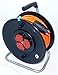 Produktbild Schuko Kabeltrommel H07BQ-F Pur-Leitung Orange 3G2,5 3x2,5 IP44 50m