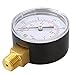 Produktbild MagiDeal Manometer, Anschluß unten Gewinde 1/4" 0-15 PSI 0-1bar Druckmesser z.B. für Druckminderer, Wasserfilter, Druckanzeiger, Druckanzeige