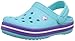 Crocs Crocband Kids, Unisex-Baby Clogs, Blue (Pool/Neon Purple), 8/9 UK Child