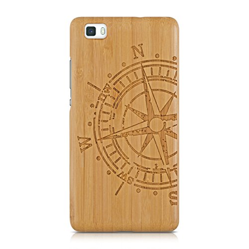 kwmobile Funda para Huawei P8 Lite 2015 - Carcasa Protectora de bamb para m vil - Case Duro con dise o de comp s reviews kwmobile Funda para Huawei P8 Lite 2015 - Carcasa Protectora de bamb para m vil - Case Duro con dise o de comp s