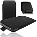 Produktbild MX SCHWARZ Slim Cover Case Schutz Hülle Pull UP Etui Smartphone Tasche für Xgody X20