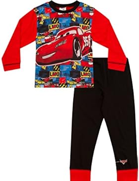 Disney Cars Schlafanzug 2und 7Jahren McQueen Cars Schlafanzug Disney lang Cars Pyjama W16