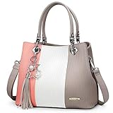 Größe: 32.5*13*24cm, bietet genügend Platz für 9.7'' ipad, viele praktische Fächer für die wichtigsten Dinge wie Handy, Kosmetik usw.