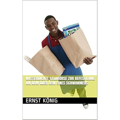 Wasserdichte Geldbörse zur Befestigung am Arm oder Bein eines Schwimmers