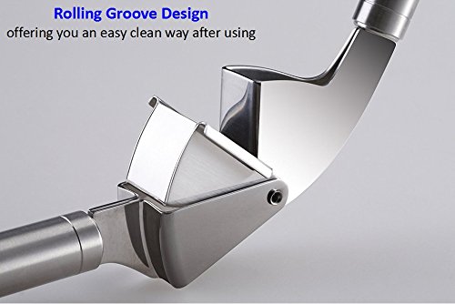 TWH knoblauchpresse edelstahl ingwerpresse Griff labor-saving Hebelwirkung Mechanismus für Home Geschirr - 3