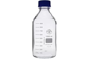 This-Trading Reagent Laboratory Bottle 1000ml - Borosilicate Glass Storage Bottles. Boro 3.3 glass (Duran Pyrex equivalent)
