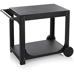 Fire Friend FireFriend BQ-6325-Carrito adecuado Para barbacoa de Gas BQ-6395 Chariot pour plancha gaz BQ-6325, Noir
