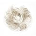 I&K® Hair Piece Ultimate Scrunchie Scrunchy Bun Updo Natural Curls Black Brown Blonde (Snow White R60)
