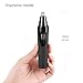 Ear Nose Trimmer, BESTOPE Electric Ear and Nose Hair Clipper with Water Resistant Stainless Steel Rotation Blade for Men and Women Hair Groomer, Power Indictor Light, Battery-Operated