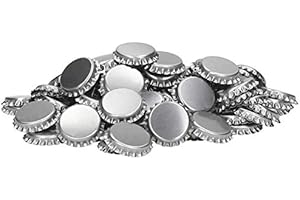 BREWFERM Capsules de 26 mm | pour bouteilles de bière standard | 1000 pièces | capsules de bière | bouchons de couronne