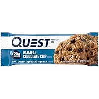 Quest Nutrition -Barras de proteína quest Bar caja avena Chocolate Chip - 12 bares