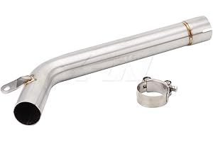 KYN per Yamaha FZ6 / FAZER 2004-2009, FZ6 S2 / FAZER 2004 2005 2006 2007 2008 2009 Tubo di scarico per moto Mid Link