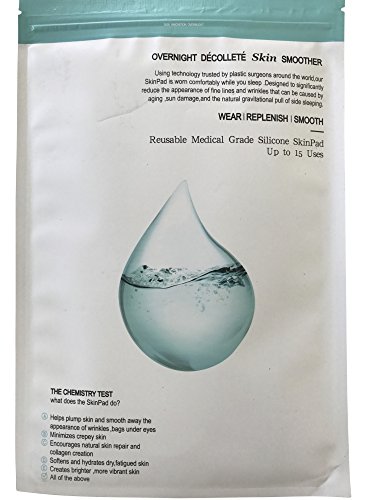 Anti Falten Silikon Dekolleté selbstklebende Pads für ein faltenfreies Dekolleté und ein verbessertes Hautbild - 3