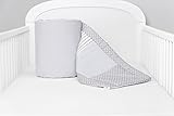 Bettumrandung Nest Kopfschutz Nestchen 420x30cm, 360x30cm, 210x30cm, 180×30 cm Bettnestchen Baby Kantenschutz Bettausstattung MIX 14 - 3