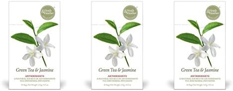 (3 PACK) - Heath&amp;H Green Tea &amp; Jasmine Flowers| 50 Bags |3 PACK - SUPER SAVER - SAVE MONEY