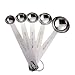 Phenovo 5pcs/set Kitchen Stainless Steel Measuring Spoon Cup Tea Coffee Baking Scoop RS.385.00