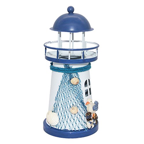 Gazechimp Deko Martime Leuchtturm LED Licht Dekoration – Möwe , 14.5cm - 5