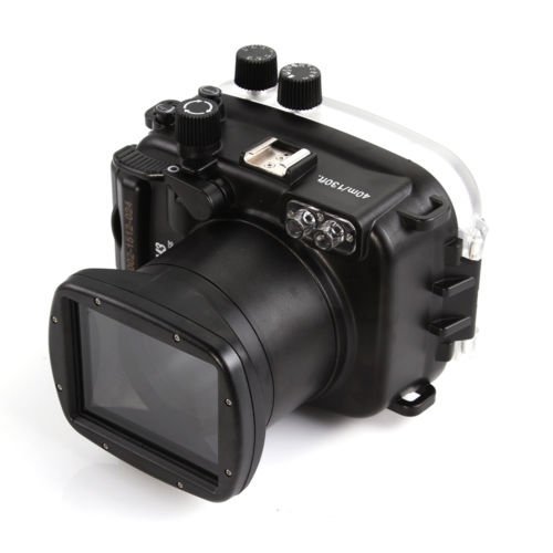 CameraPlus - 40M 130ft Waterproof Diving Housing Case For Canon EOS M3 18-55mm