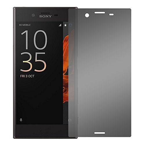 Slabo Blickschutzfolie für Sony Xperia XZ Sichtschutz Displayschutzfolie (verkleinerte Folien, aufgrund der Wölbung des Displays) "View Protection" Schwarz - privacy MADE IN GERMANY