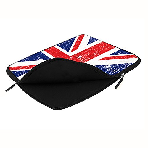 PEDEA Design Schutzhülle Notebook Tasche bis 15,6 Zoll (39,6cm), Union Jack - 3
