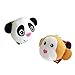 Eleery 4 Pcs Unisex Baby Animal Rattle Toys Wrist Bands & Foot Socks Newborn Feet Finder Developmental Toys Foot Wear Accessories