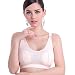 TANZKY® Women's Breast Feeding Hands Free Breastpump Double Pumping Bustier Bra (XL, Complexion)