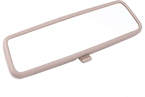 Acouto Espejo Retrovisor Interior para B5 Mk4 99-05, Color Beige, Compatible con 3B0857511G