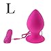 Price comparison product image Breast Vibratos 2019 Hot Sale Super Big Size 7 Mode Vibrating Silicone Butt Plug Large Anal Vibrato Huge Anal Plug UniPretty Erotic Toys Surprised Products Pink L Vibrato,av Stick Vibratos