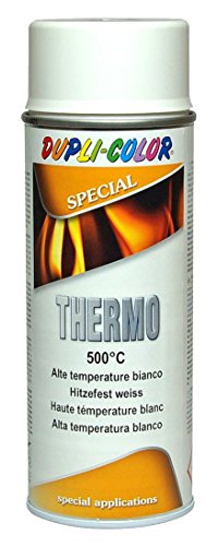 Super Hitzelack Thermolack Hochtemperatur Auspufflack 500 C Weiss 400ml