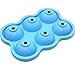 Produktbild 6-Loch Kugel Eis-Form-Eis-Hersteller Tabletts Neuheit -Lebensmittelklassensilikon Ice Ball Maker mit Deckel für Infundiertes Ice Mengonee