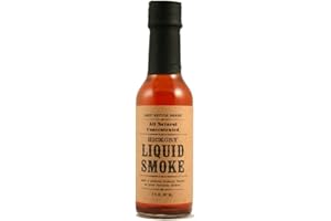 Lazy Kettle Brand Liquid Smoke – Intensives und 100% natürliches Hickory-Raucharoma – Vegan, allergenfrei, ohne künstliche Zusätze – Ideal für Saucen, Marinaden, Fleisch und vegane Speisen