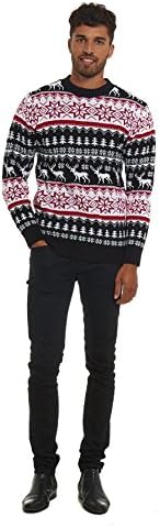 G UK TRADE Fairisle Black XLarge