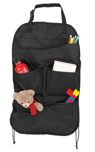 Britax Römer Rücksitz-Organizer, Rückenlehnenschutz, Rückenlehnen-Tasche für Autositz, schwarz - 2